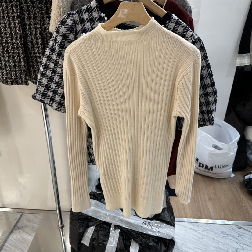 ABLESTUDIO韓國直郵㊣女士新品人氣時尚熱賣推薦職業針織衫ABLESTUDIO針織衫