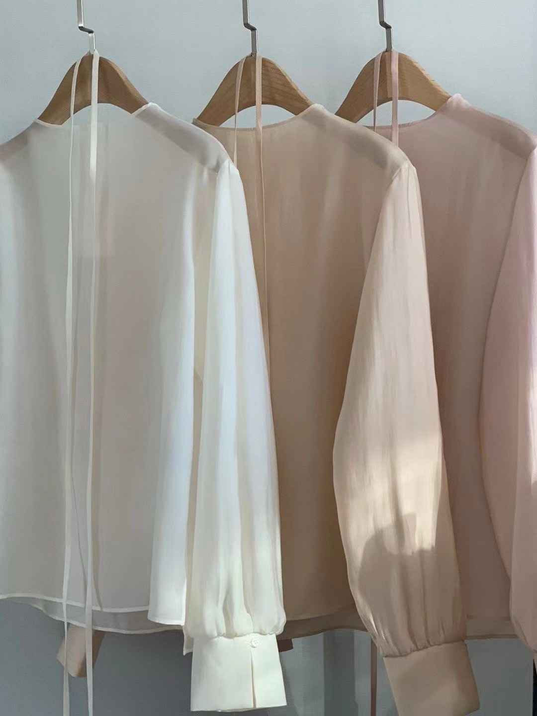 OSRO東大門㊣直郵女士新品時尚推薦25秋冬休閑人氣襯衫蕾絲衫OSRO襯衫/蕾絲衫圖色1左一色