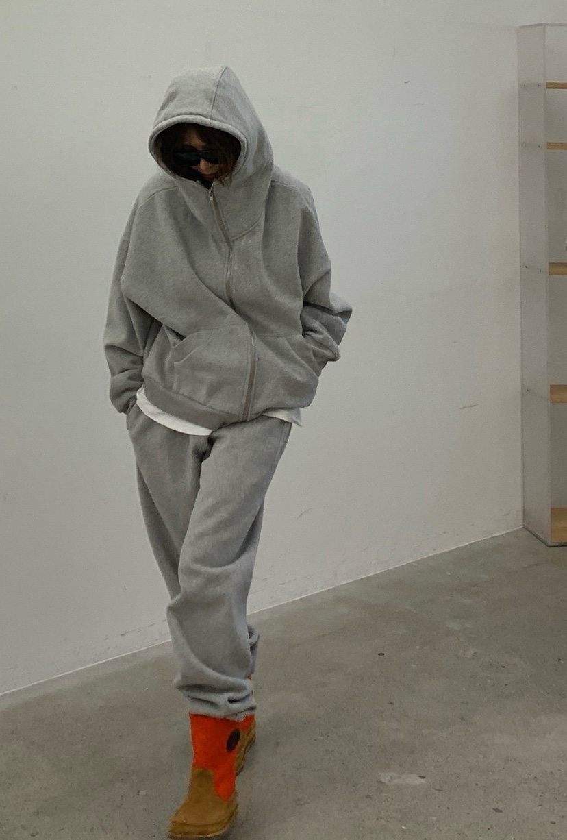 PARIS MATCH韓國直郵㊣女裝新款推薦人氣休閑25秋冬夾克連帽衫PARIS MATCH夾克