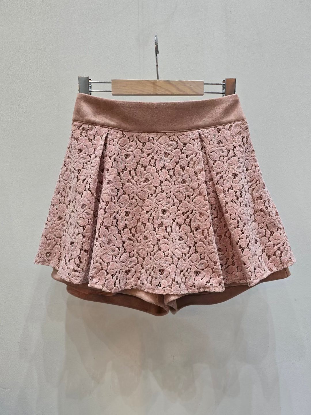 SOOMANCHAE-수만채-T東大門㊣直郵女士新品熱賣職業裙褲蕾絲SOOMANCHAE裙褲圖色1