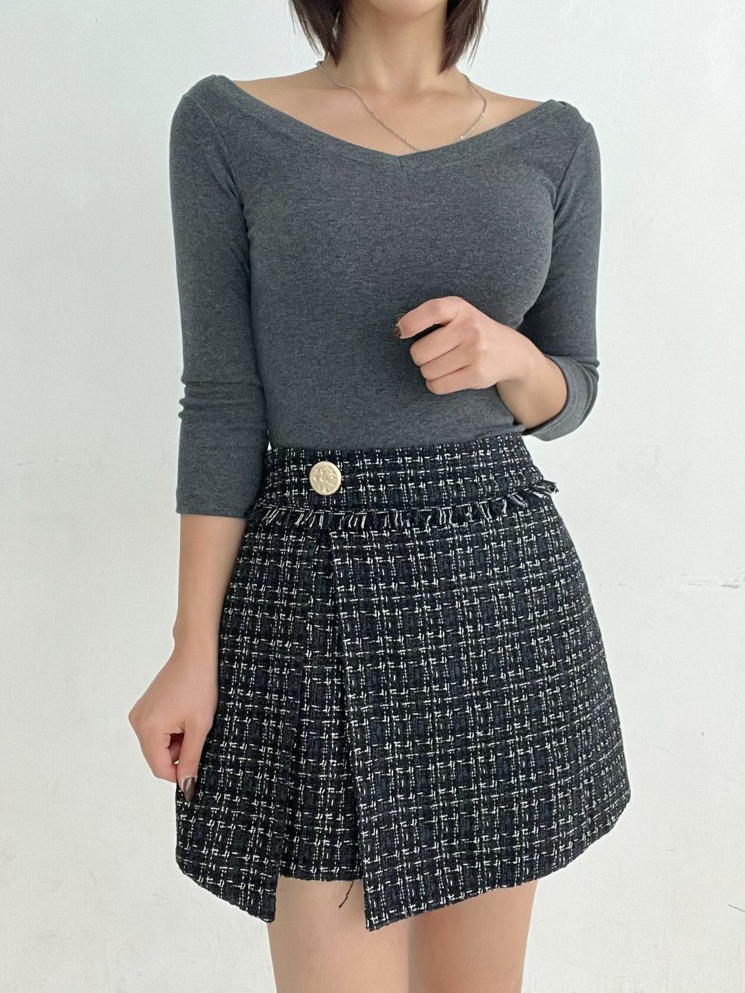 SOOMANCHAE-수만채-T東大門㊣代購女裝新款熱賣人氣休閑裙褲SOOMANCHAE裙褲