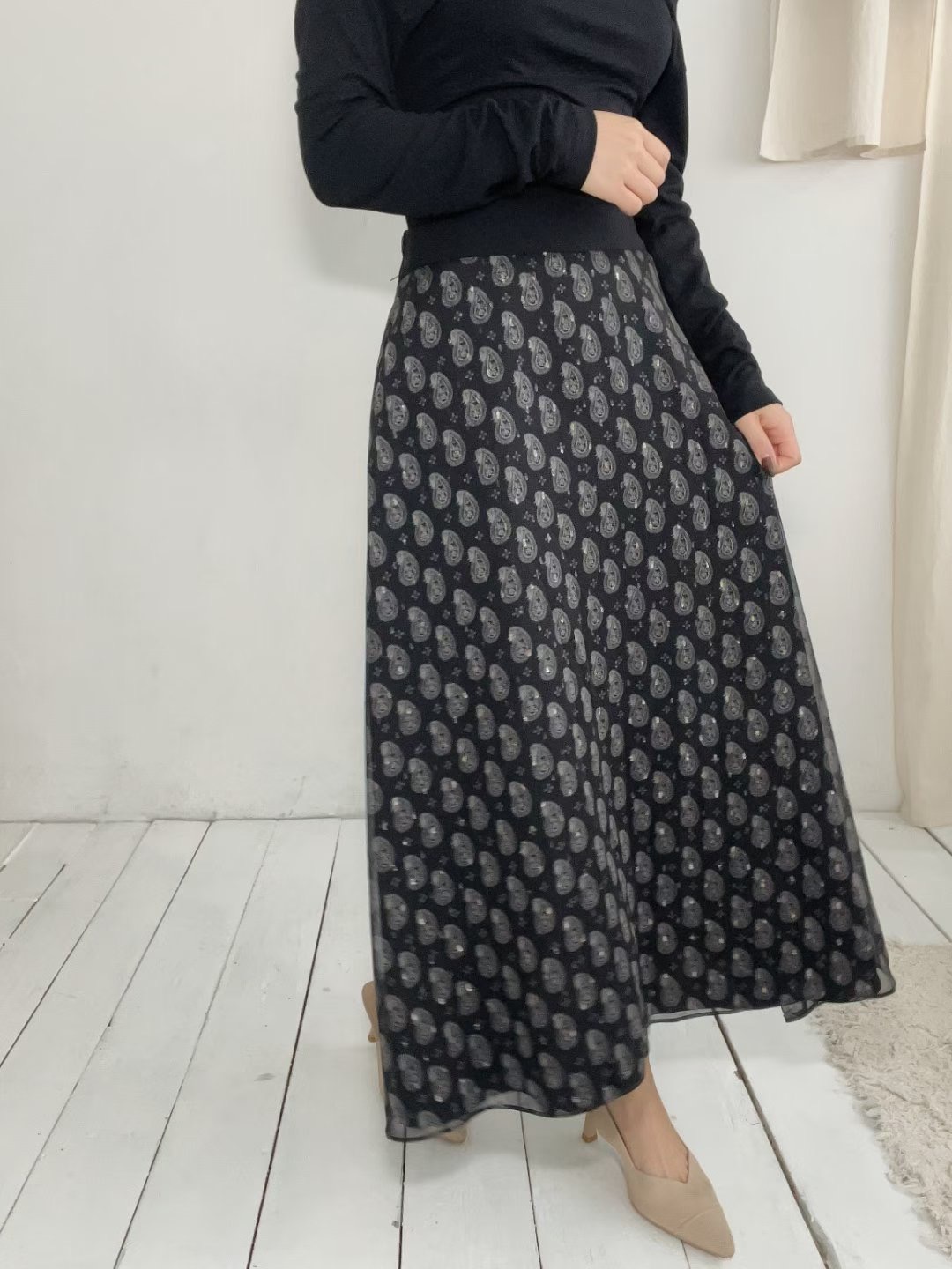 SOOMANCHAE-수만채-T東大門㊣實拍女裝新品時尚25秋冬長裙SOOMANCHAE長裙