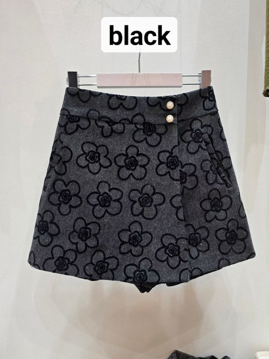 SOOMANCHAE-수만채-T東大門㊣代購女士新品職業休閑25秋冬短裙SOOMANCHAE短裙圖色3