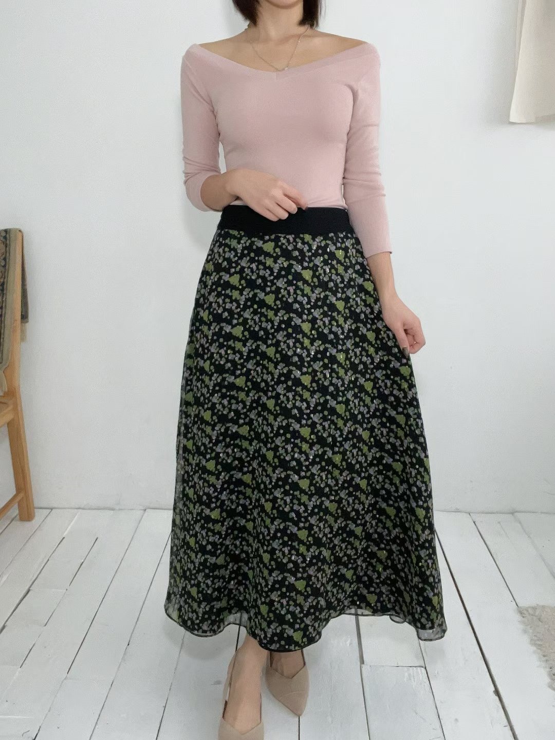 SOOMANCHAE-수만채-T韓國代購㊣女士新款人氣熱賣職業長裙SOOMANCHAE長裙