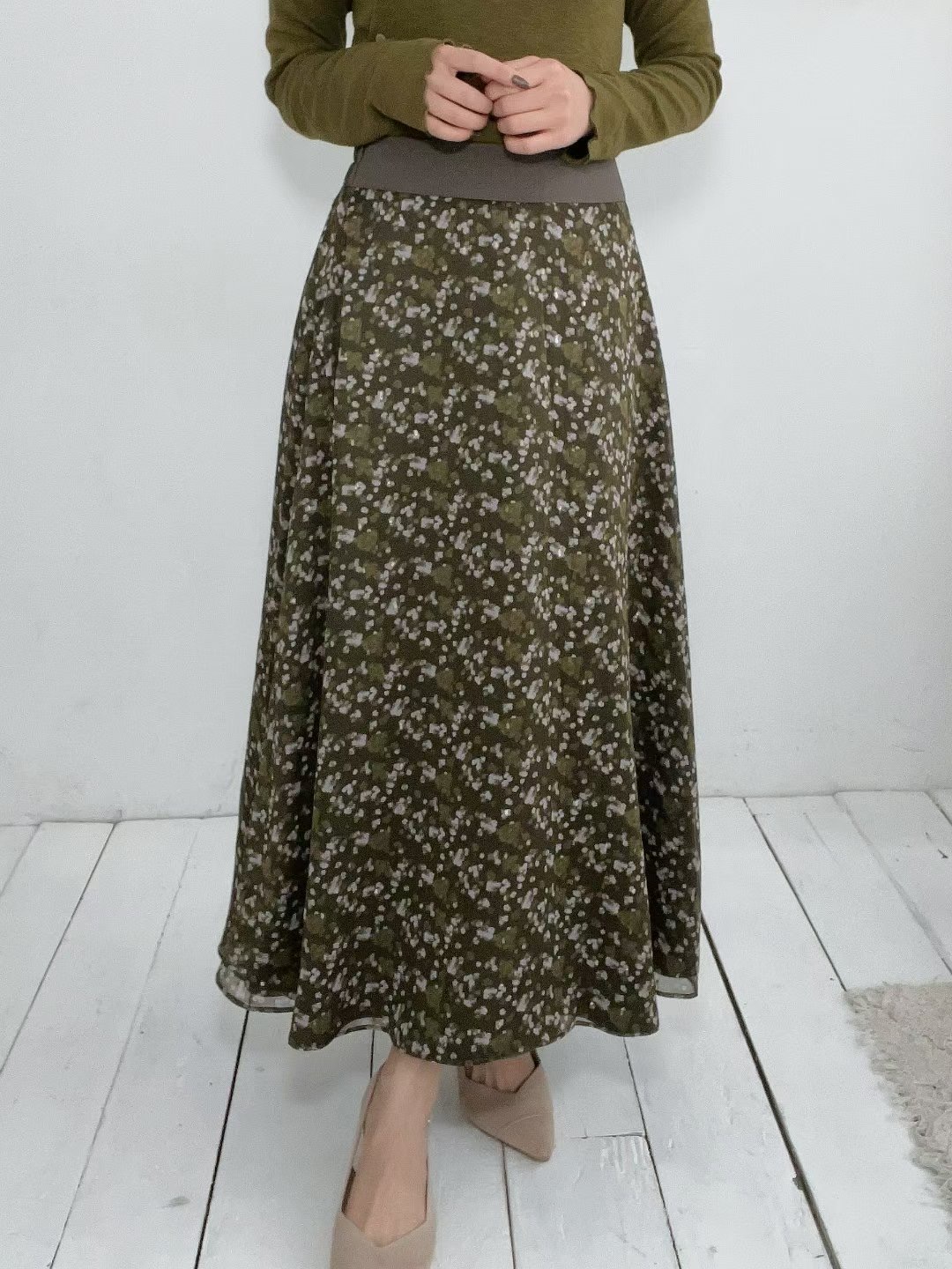 SOOMANCHAE-수만채-T韓國代購㊣女士新款人氣熱賣職業長裙SOOMANCHAE長裙