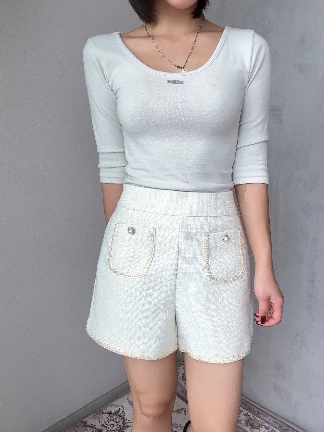 SOOMANCHAE-수만채-T東大門㊣代購女裝新款推薦人氣時尚短褲SOOMANCHAE短褲