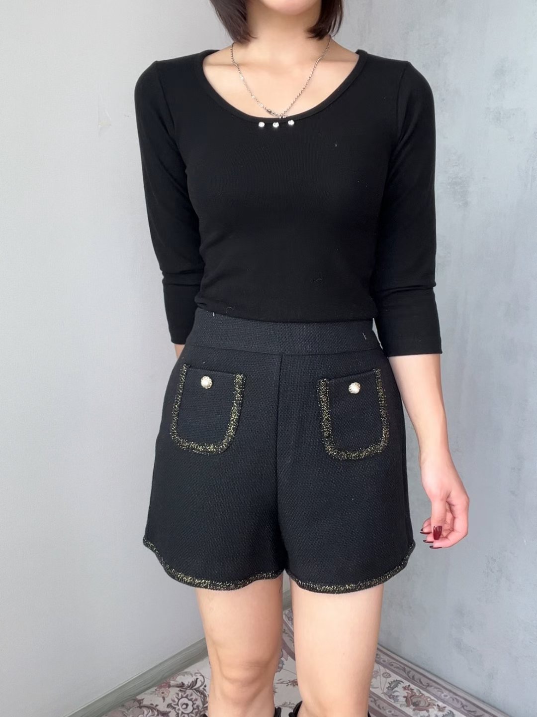 SOOMANCHAE-수만채-T東大門㊣代購女裝新款推薦人氣時尚短褲SOOMANCHAE短褲