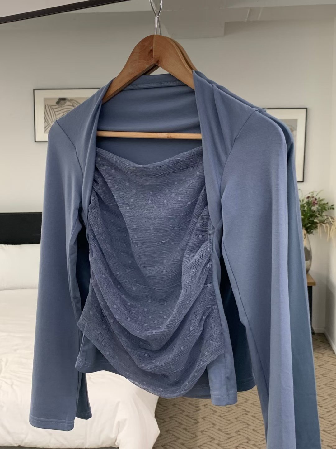 SOOMANCHAE-수만채-T韓國直郵㊣女士新品休閑時尚長袖T恤SOOMANCHAE長袖T恤圖色2