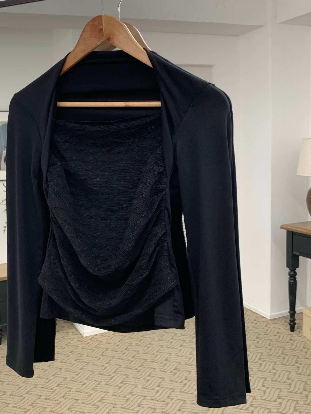 SOOMANCHAE-수만채-T韓國直郵㊣女士新品休閑時尚長袖T恤SOOMANCHAE長袖T恤圖色3