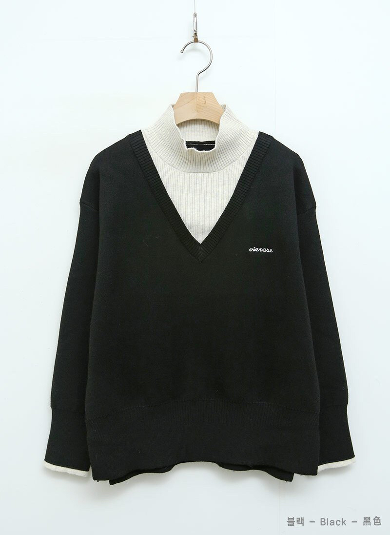 I BLLE韓國代購㊣女裝新品時尚人氣真品職業25秋冬推薦針織衫I BLLE針織衫圖色3