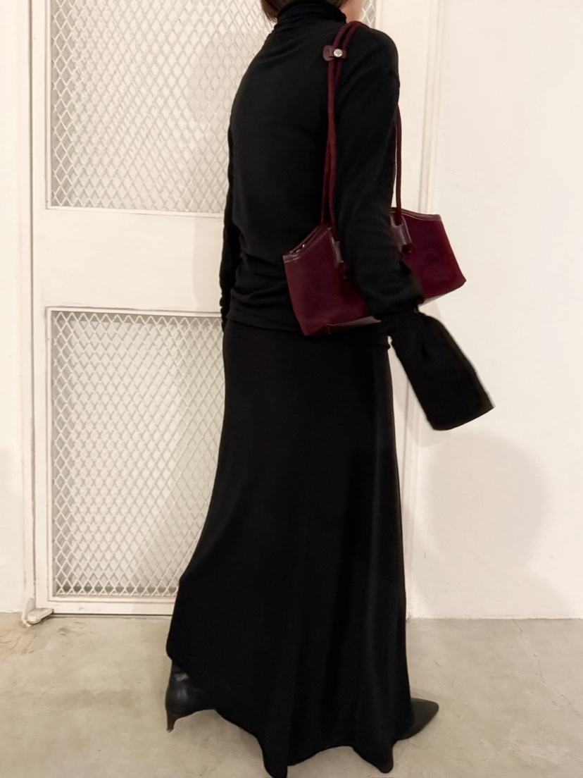 AWESOMESAUCE韓國直郵㊣女士新品推薦休閑熱賣真品25秋冬長裙AWESOME SAUCE長裙