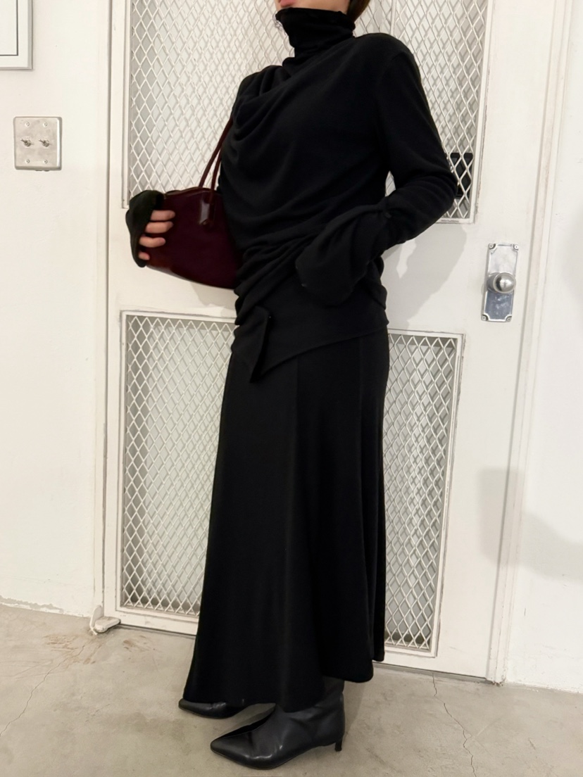 AWESOMESAUCE韓國直郵㊣女士新品推薦休閑熱賣真品25秋冬長裙AWESOME SAUCE長裙