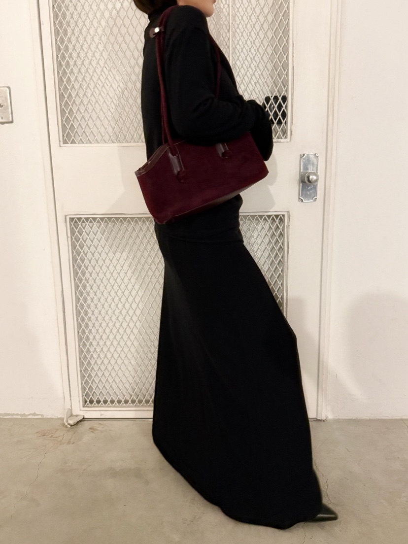 AWESOMESAUCE韓國直郵㊣女士新品推薦休閑熱賣真品25秋冬長裙AWESOME SAUCE長裙