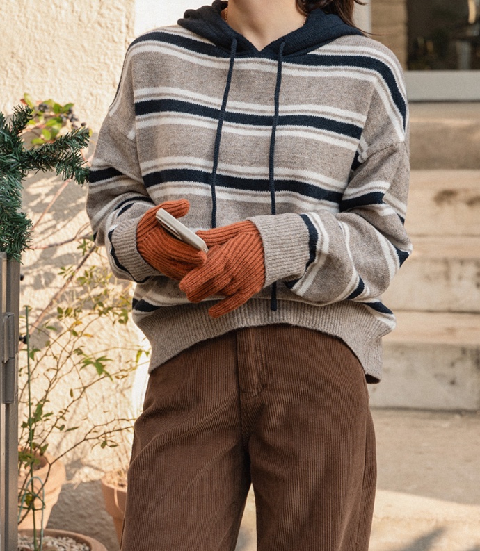 I BLLE韓國直郵㊣女士新款休閑時尚真品推薦25秋冬職業針織衫I BLLE針織衫