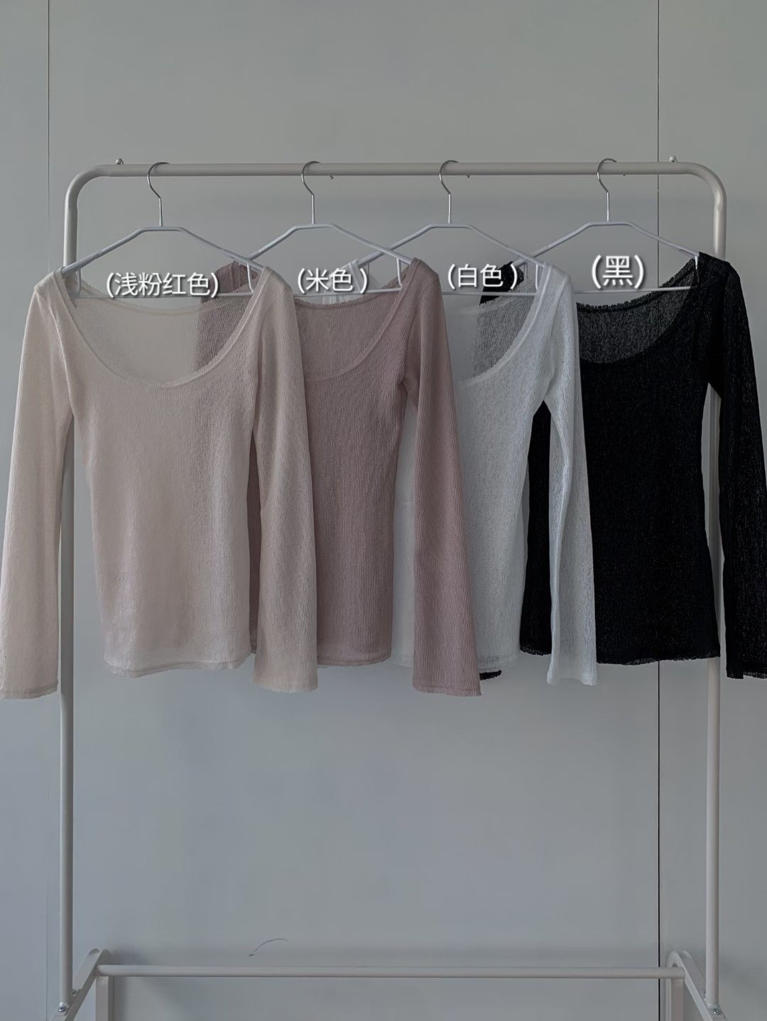 OUTT東大門㊣實拍女裝新款熱賣25秋冬休閑人氣職業推薦長袖T恤OUTT長袖T恤