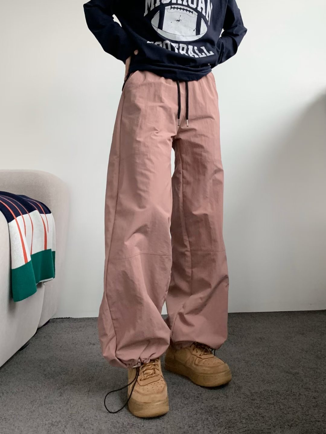 OUTT東大門㊣實拍女裝新款熱賣人氣職業真品時尚25秋冬休閑褲OUTT休閑褲圖色2