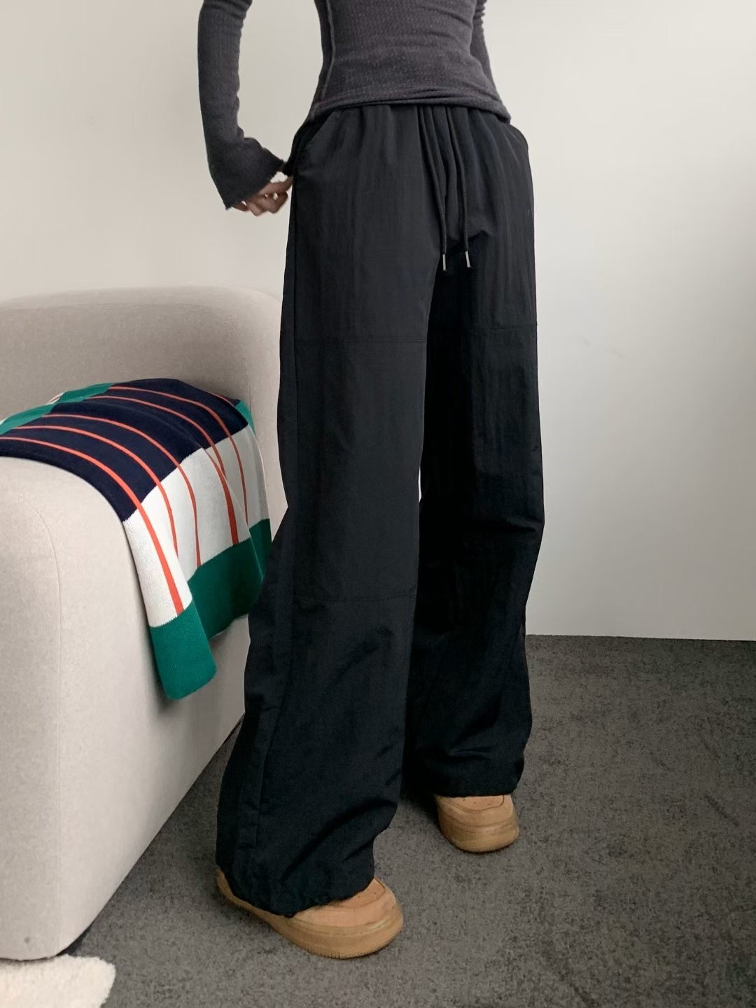 OUTT東大門㊣實拍女裝新款熱賣人氣職業真品時尚25秋冬休閑褲OUTT休閑褲圖色4