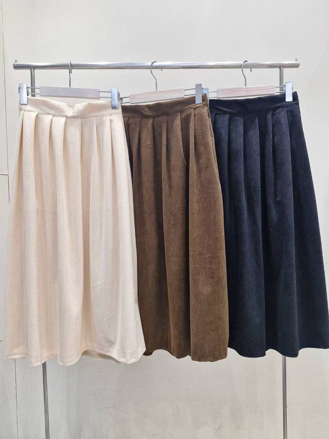 IF U-이퓨-T東大門㊣實拍女裝新品25秋冬人氣真品時尚長裙IF U長裙