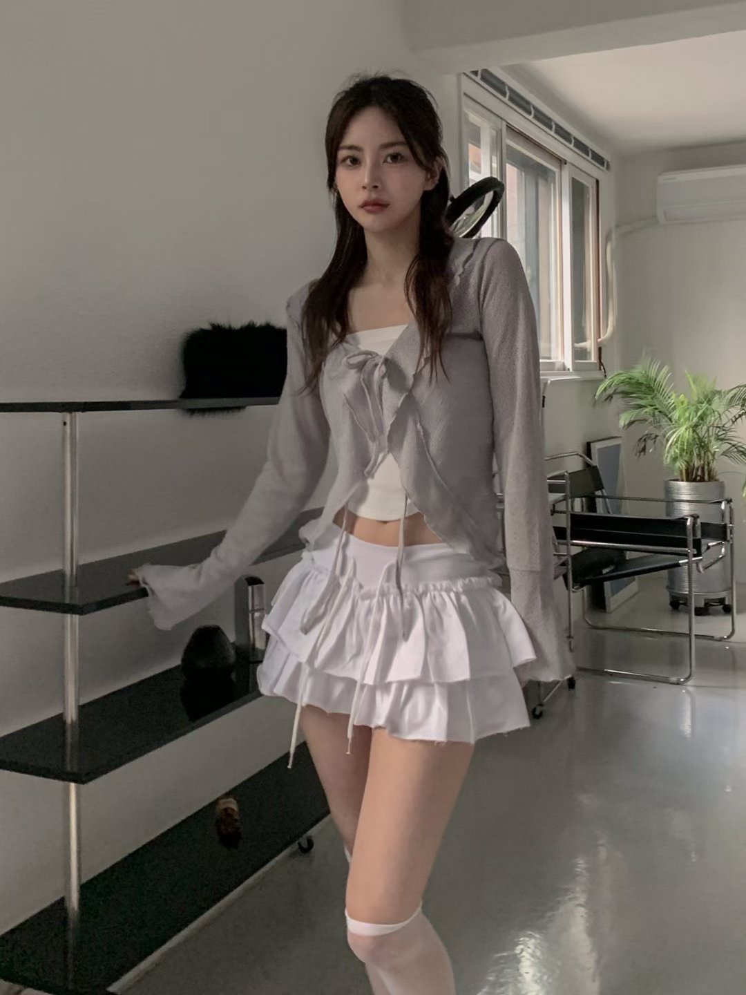 OUTT東大門㊣直郵女士新品真品時尚職業人氣25秋冬推薦針織衫OUTT針織衫圖色2