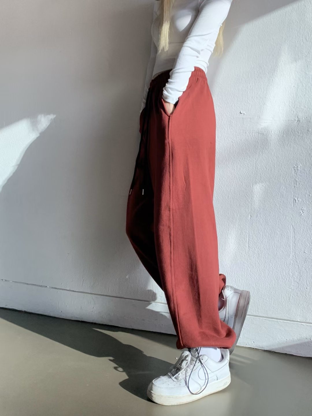 OUTT東大門㊣實拍女士新款25秋冬人氣熱賣真品時尚推薦休閑褲OUTT休閑褲