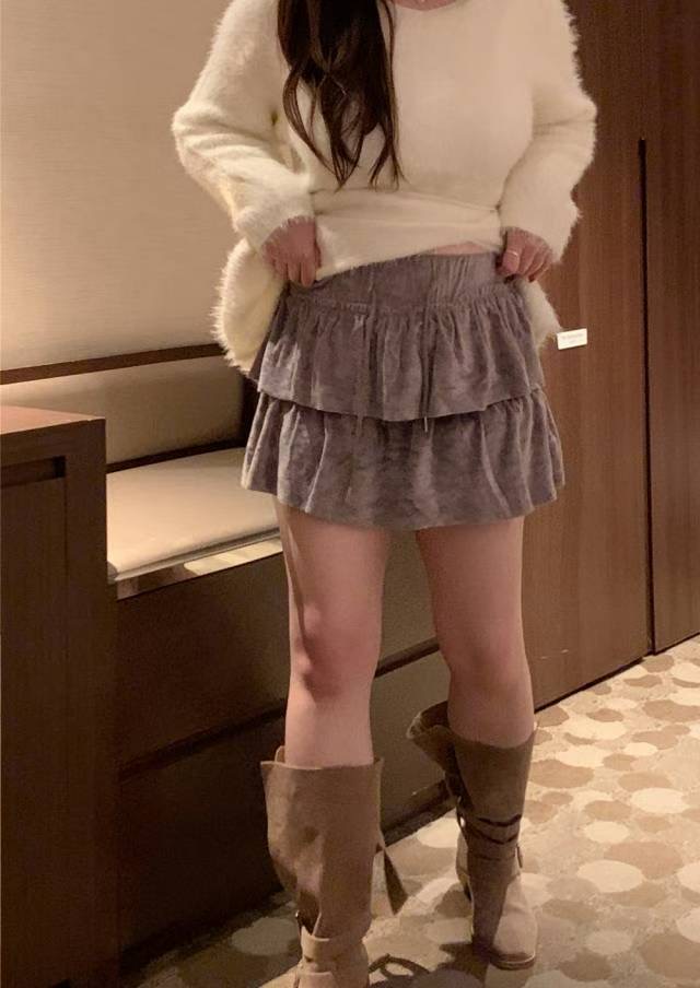 OUTT東大門㊣直郵女士新款25秋冬熱賣推薦職業人氣時尚短裙OUTT短裙圖色2