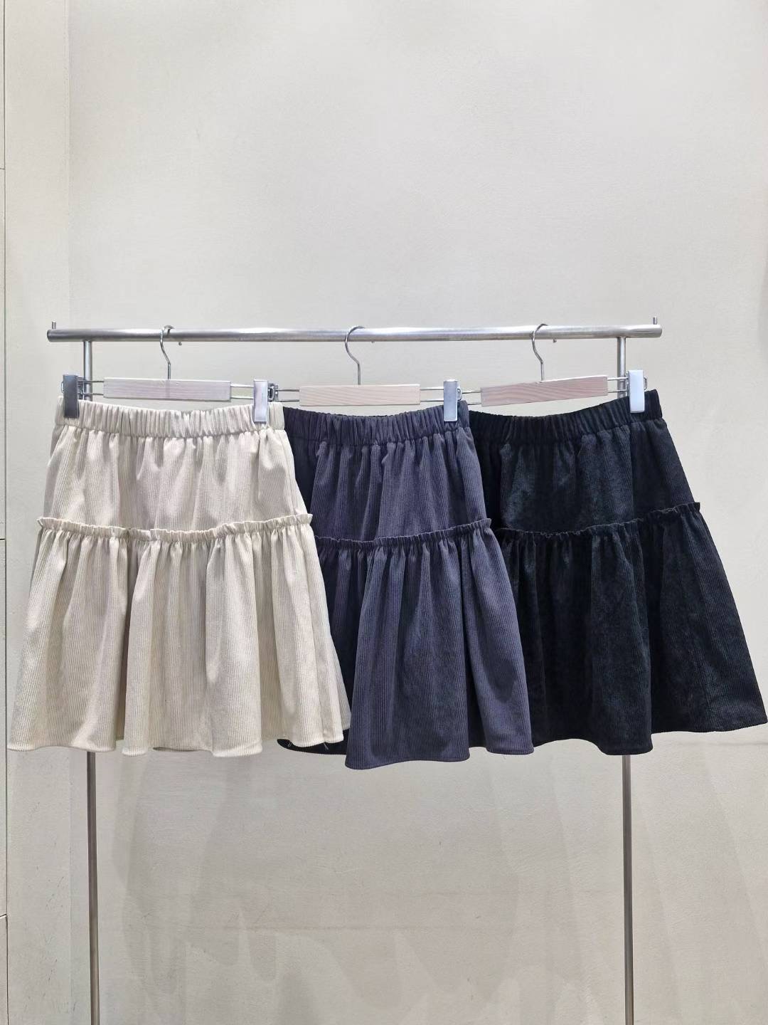 IF U-이퓨-T東大門㊣直郵女士新款推薦真品半身裙中短裙IF U半身裙/中短裙