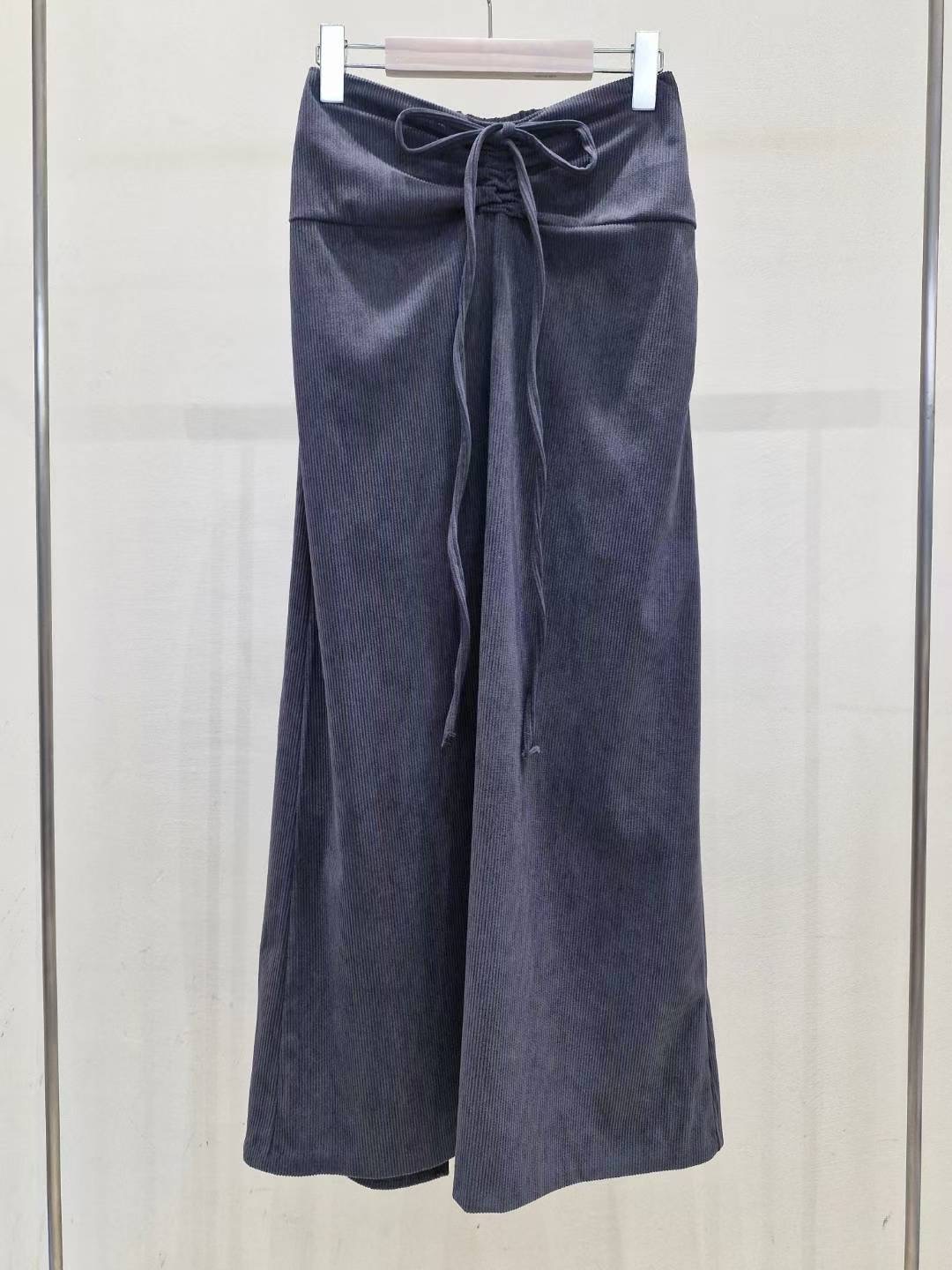 IF U-이퓨-T韓國代購㊣女士新款推薦休閑真品職業熱賣長裙IF U長裙圖色1