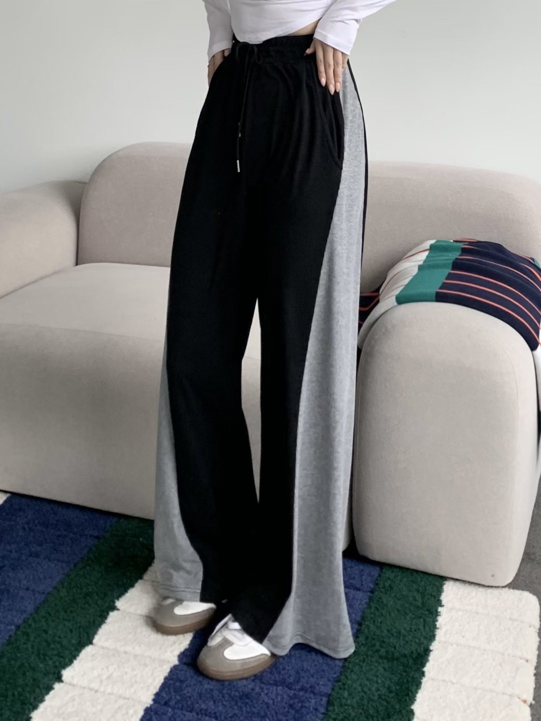 OUTT東大門㊣直郵女裝新款25秋冬推薦熱賣職業休閑時尚休閑褲OUTT休閑褲圖色1