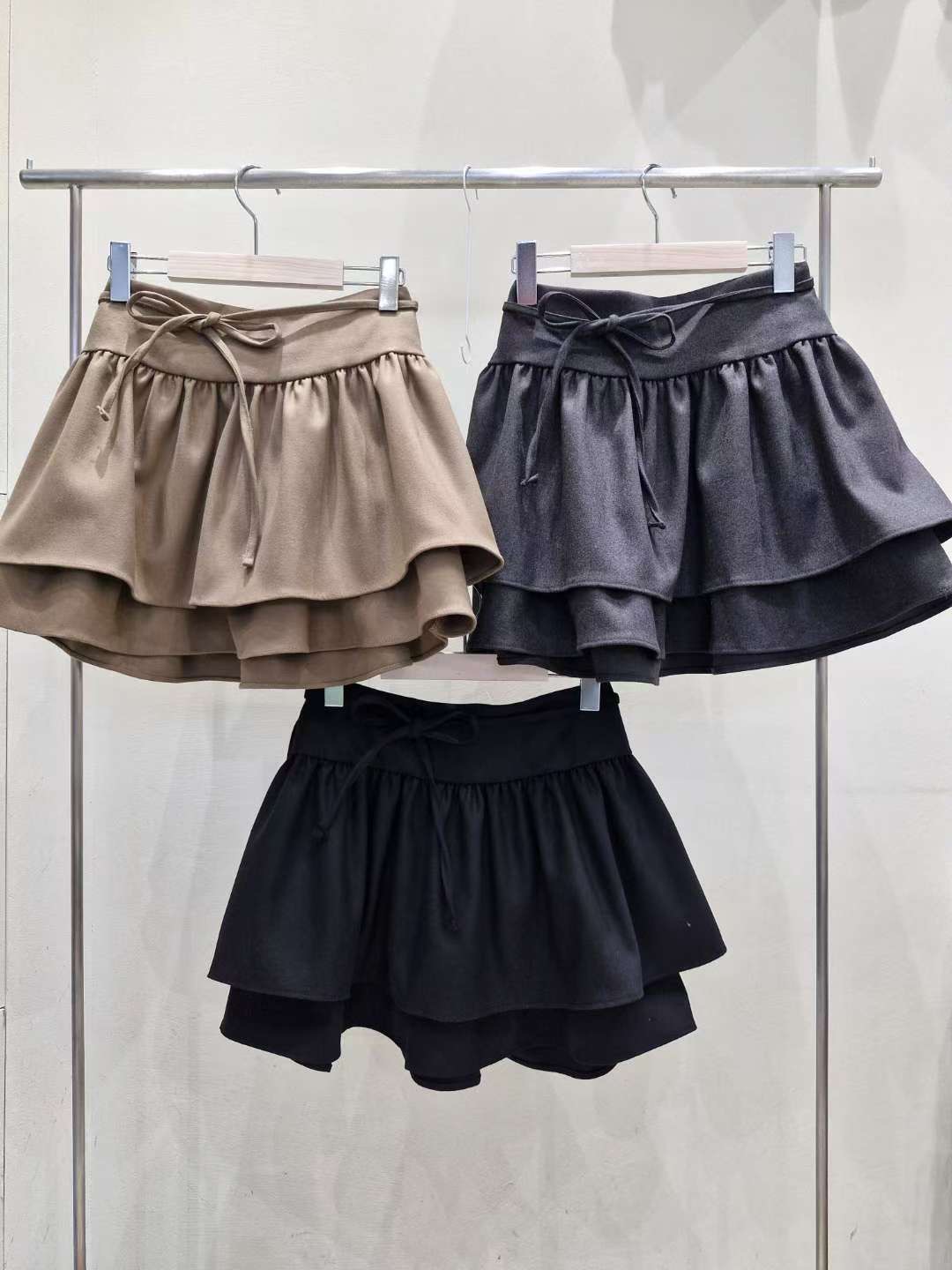 IF U-이퓨-T東大門㊣直郵女士新品熱賣25秋冬推薦真品短裙IF U短裙