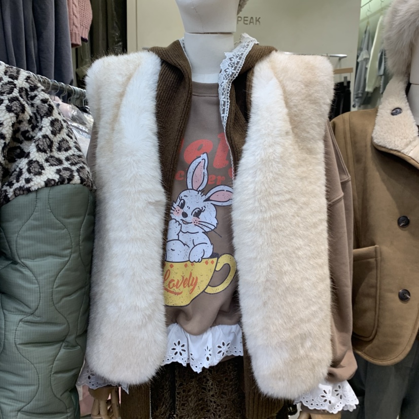 J PEAK/BY FLOW東大門㊣直郵女士新款25秋冬馬甲不含內搭J PEAK馬甲圖色2