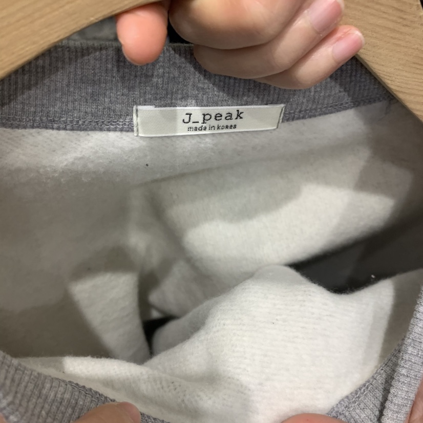 J PEAK/BY FLOW韓國直郵㊣女士新款時尚熱賣職業衛衣加絨J PEAK衛衣