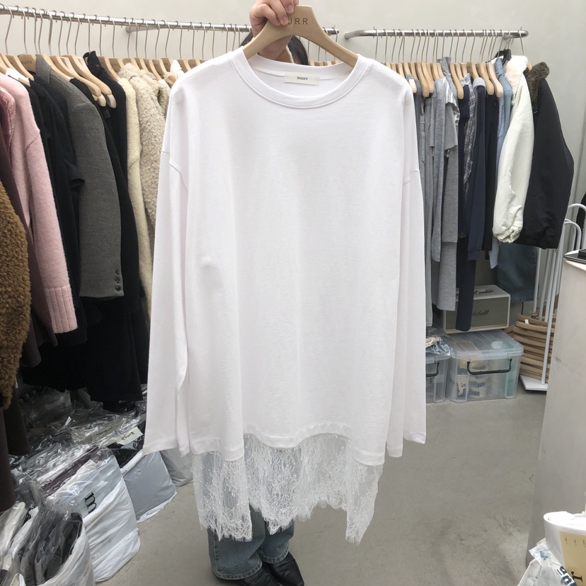 MURR東大門㊣直郵女士新品時尚熱賣人氣推薦休閑職業長袖T恤MURR長袖T恤圖色1