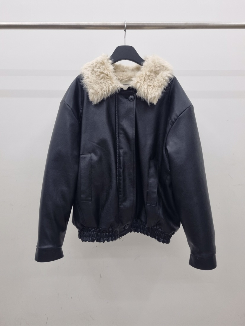 VERANDA韓國直郵㊣女士新款熱賣職業休閑時尚推薦人氣25秋冬夾克VERANDA夾克圖色2