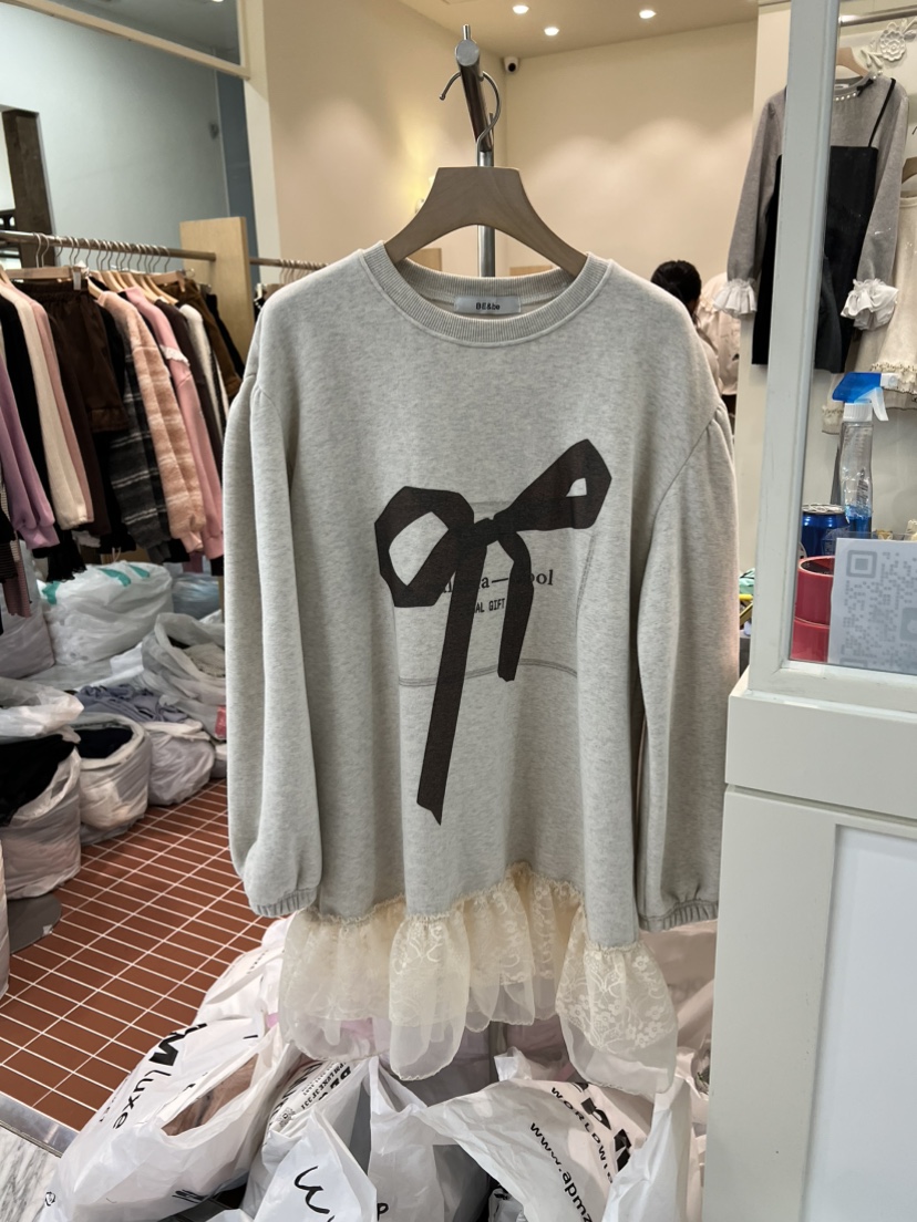 BE&amp;BE東大門㊣實拍女士新品熱賣25秋冬推薦人氣連衣裙BE&be連衣裙圖色2