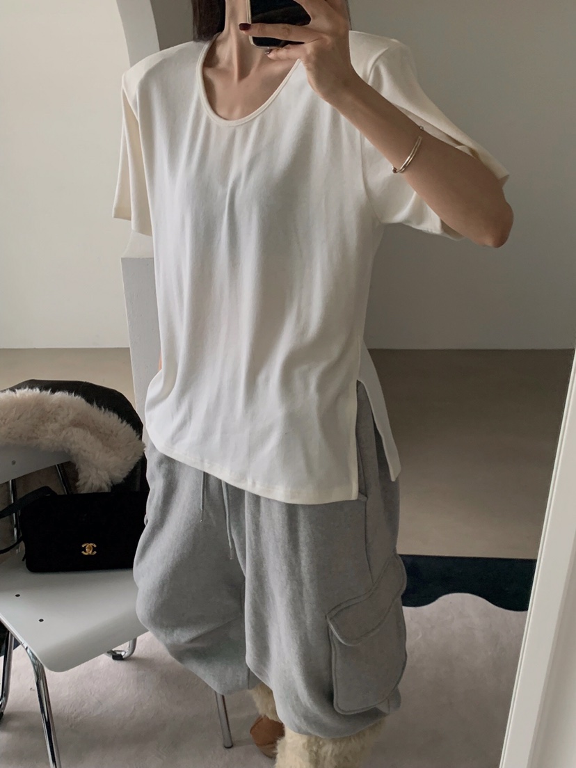 VERANDA東大門㊣直郵女裝新品時尚人氣休閑職業推薦T恤安哥拉VERANDAT恤