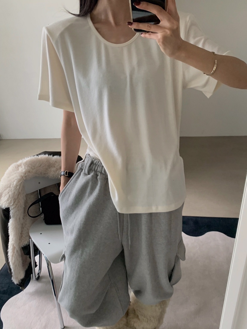 VERANDA東大門㊣直郵女裝新品時尚人氣休閑職業推薦T恤安哥拉VERANDAT恤