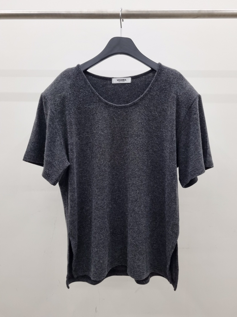 VERANDA東大門㊣直郵女裝新品時尚人氣休閑職業推薦T恤安哥拉VERANDAT恤圖色2