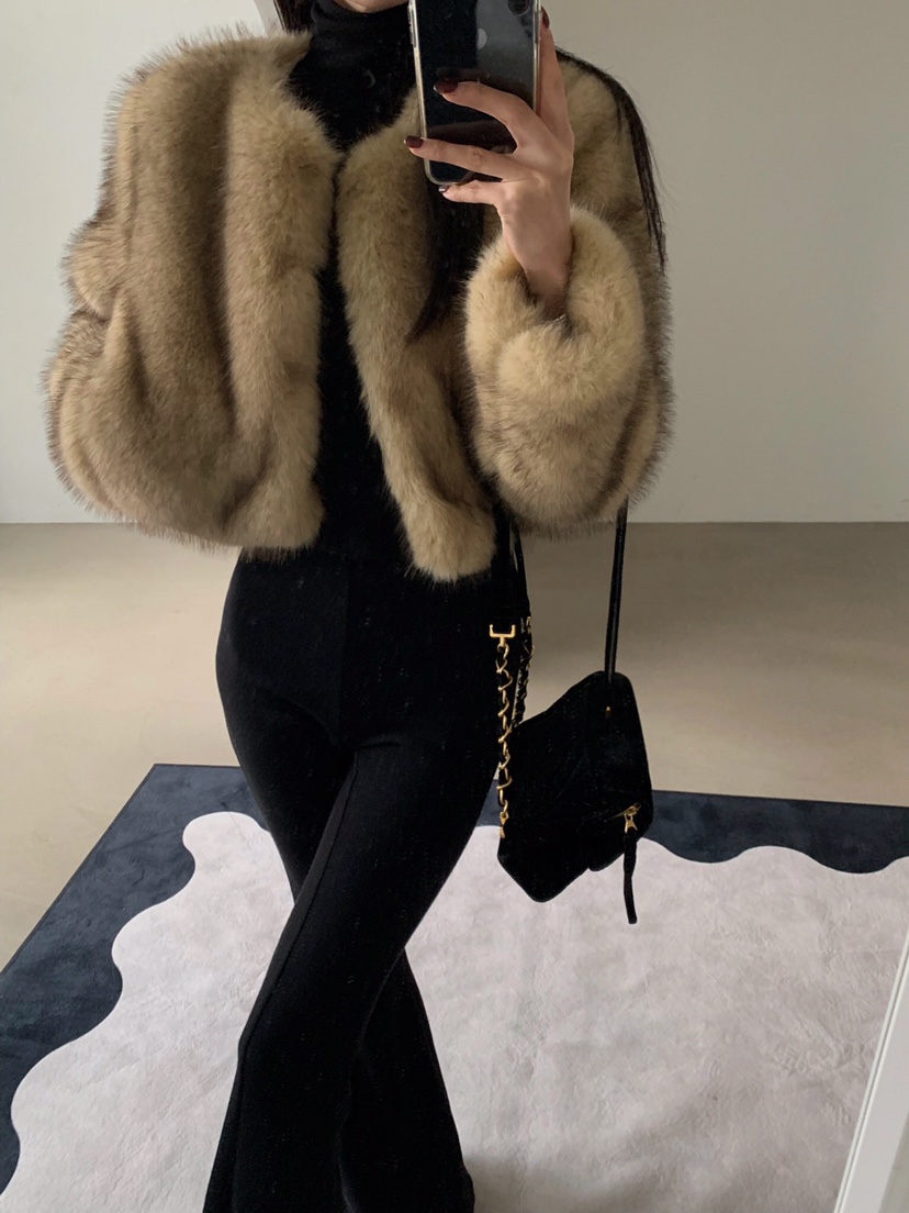 VERANDA韓國直郵㊣女裝新款推薦時尚休閑人氣熱賣短款大衣圍巾VERANDA短款大衣