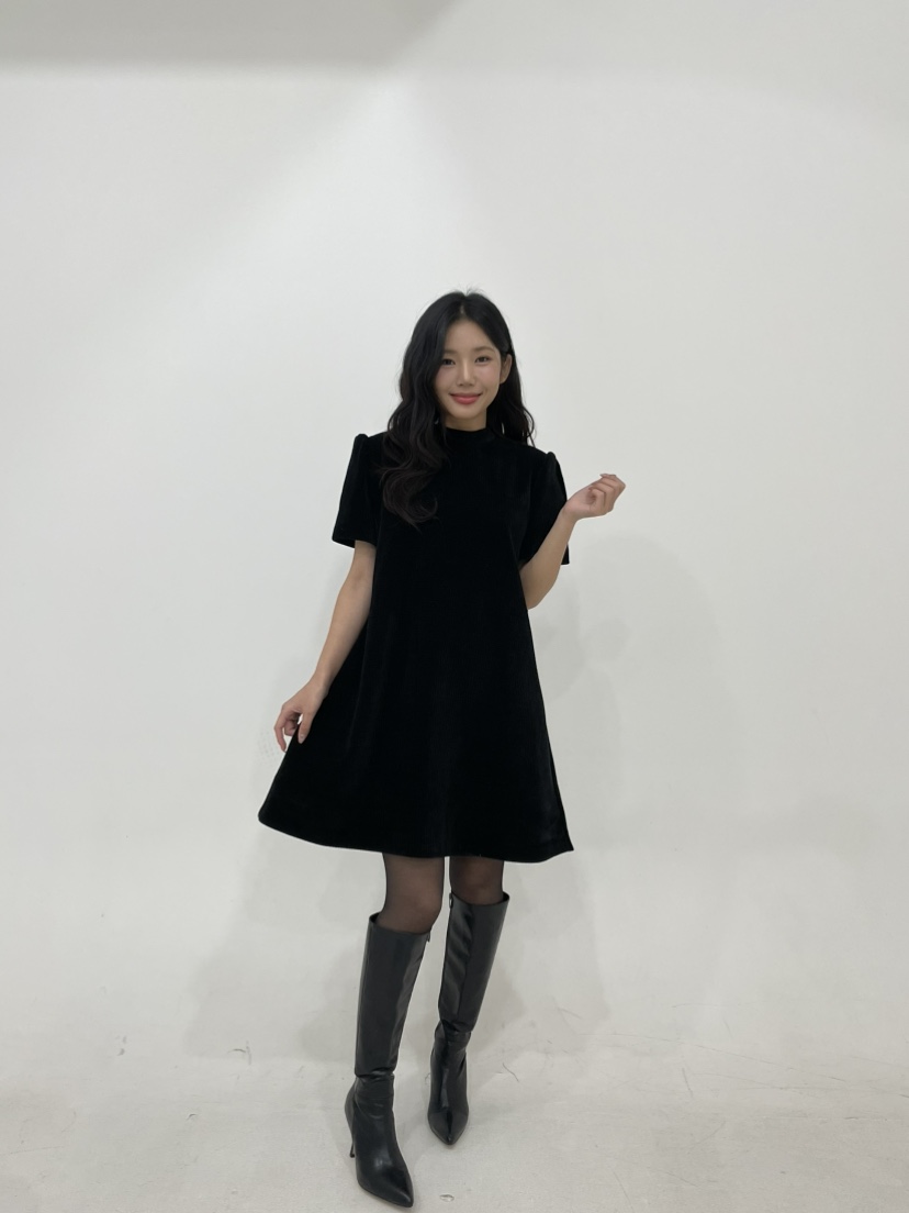 NAPKIN東大門㊣實拍女士新品人氣休閑時尚推薦25秋冬連衣裙NAPKIN連衣裙