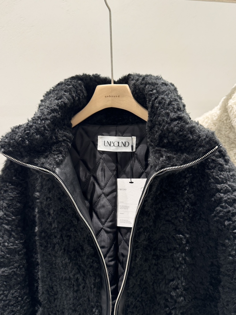 UNBOUND韓國直郵㊣女士新品熱賣人氣時尚25秋冬休閑短款大衣UNBOUND短款大衣