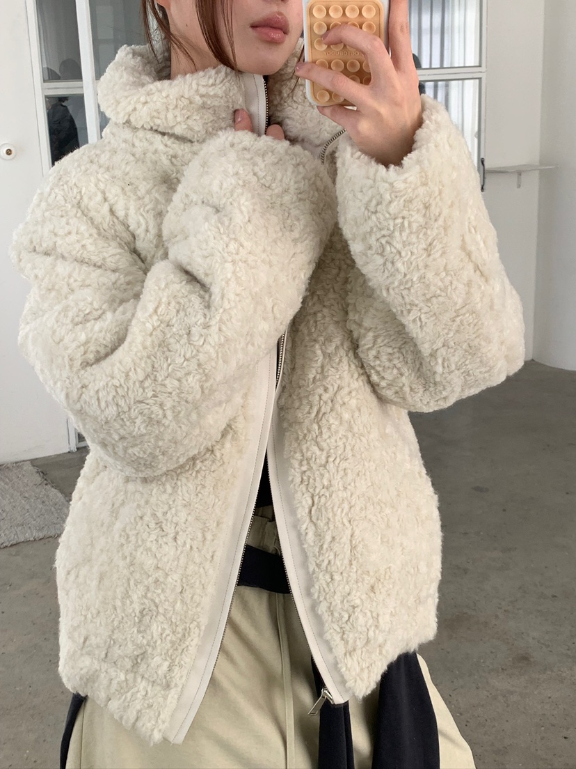 UNBOUND韓國直郵㊣女士新品熱賣人氣時尚25秋冬休閑短款大衣UNBOUND短款大衣圖色1