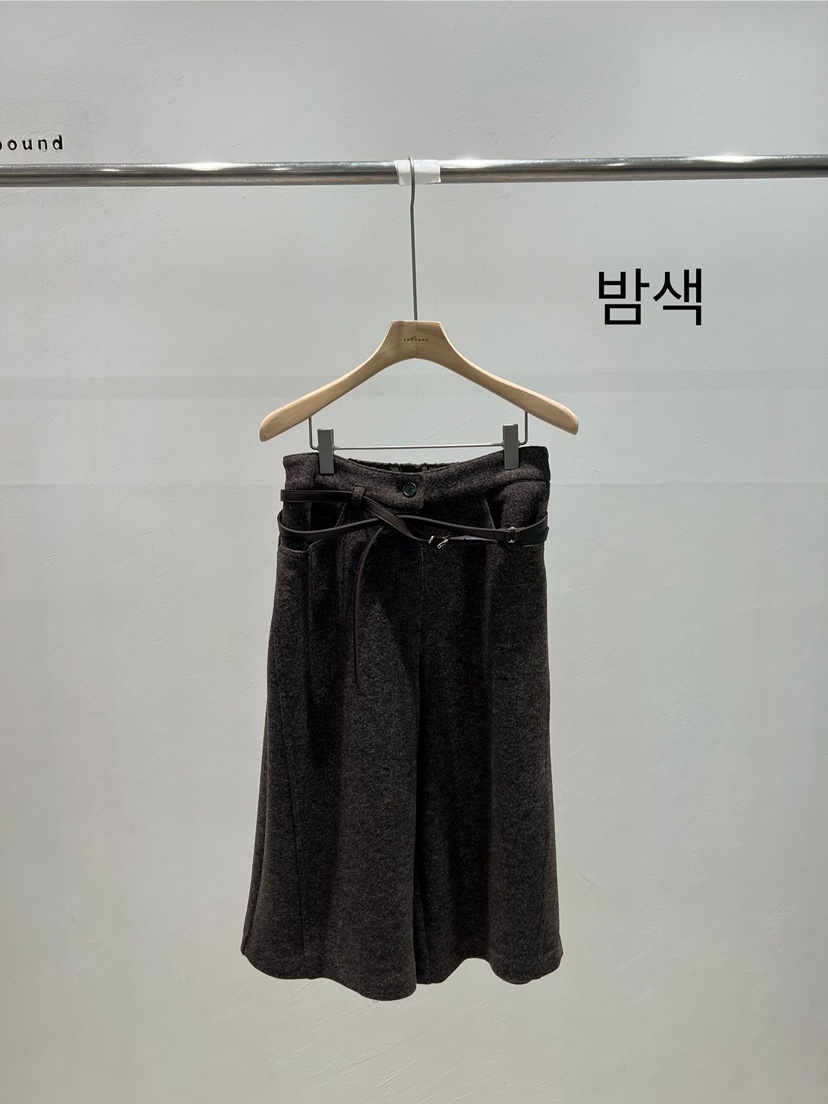 UNBOUND東大門㊣代購女裝新款職業休閑熱賣推薦短褲不含腰帶UNBOUND短褲圖色1