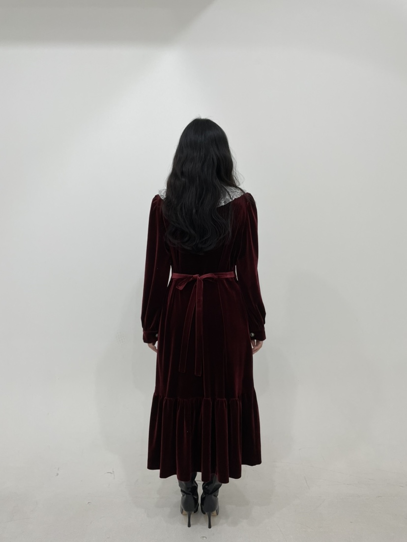 NAPKIN東大門㊣直郵女裝新品人氣推薦休閑熱賣25秋冬連衣裙NAPKIN連衣裙