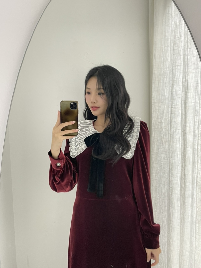 NAPKIN東大門㊣直郵女裝新品人氣推薦休閑熱賣25秋冬連衣裙NAPKIN連衣裙