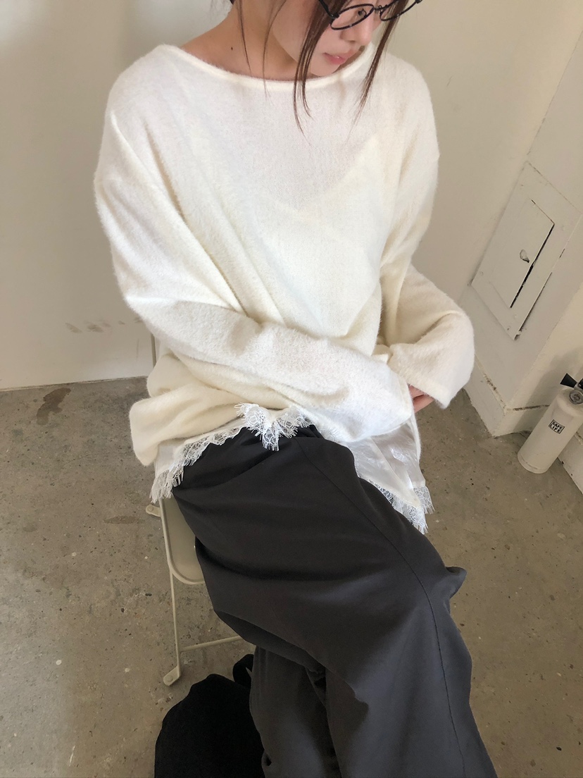 UNBOUND韓國直郵㊣女士新品休閑熱賣時尚職業25秋冬人氣針織衫UNBOUND針織衫