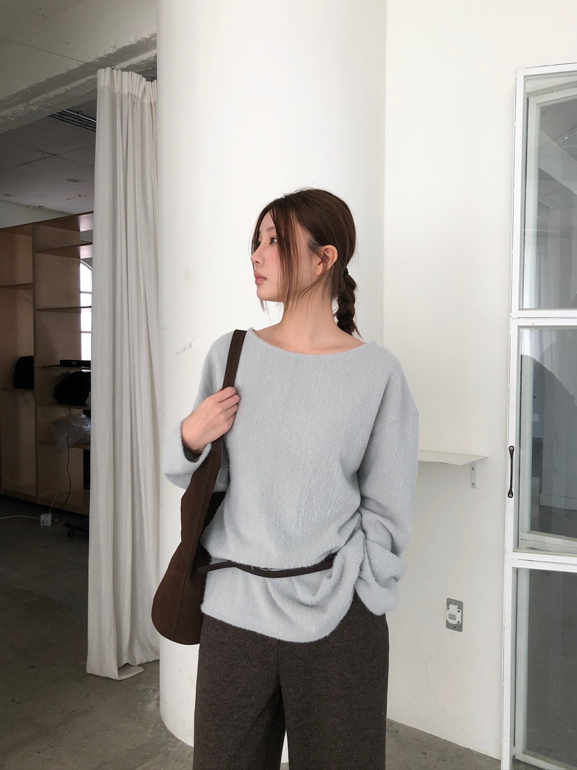 UNBOUND韓國直郵㊣女士新品休閑熱賣時尚職業25秋冬人氣針織衫UNBOUND針織衫