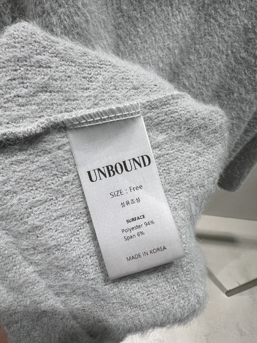 UNBOUND韓國直郵㊣女士新品休閑熱賣時尚職業25秋冬人氣針織衫UNBOUND針織衫