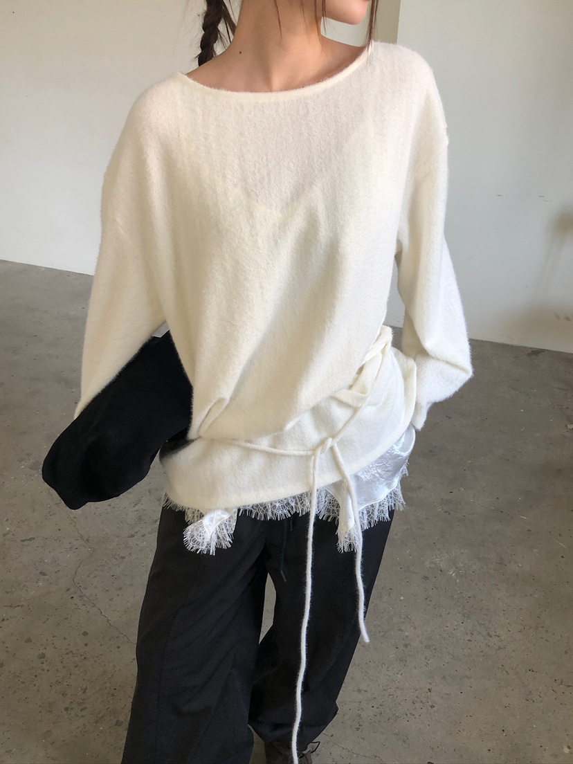 UNBOUND韓國直郵㊣女士新品休閑熱賣時尚職業25秋冬人氣針織衫UNBOUND針織衫圖色1