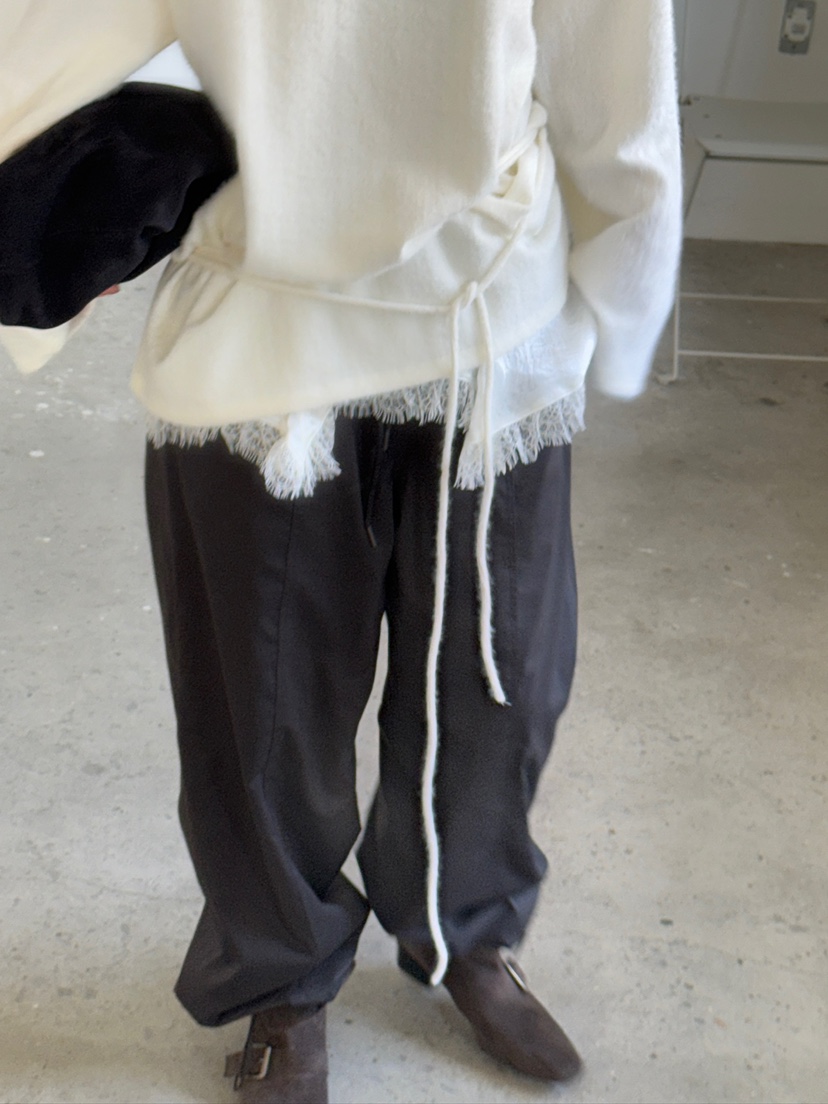 UNBOUND韓國代購㊣女裝新品25秋冬推薦熱賣吊帶背心蕾絲緞面UNBOUND吊帶/背心