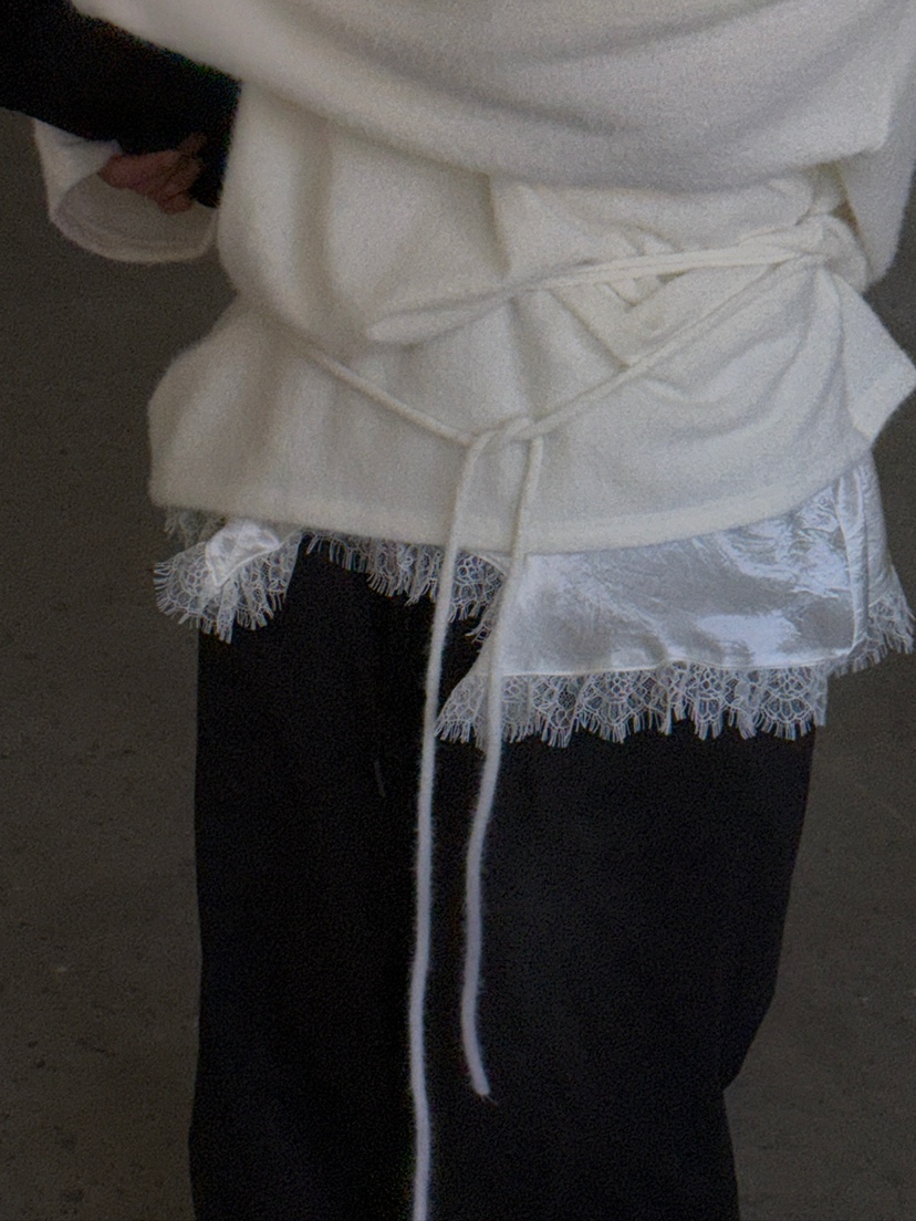 UNBOUND韓國代購㊣女裝新品25秋冬推薦熱賣吊帶背心蕾絲緞面UNBOUND吊帶/背心